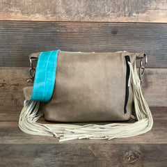 Mini Designer With Authentic Turquoise Silver Concho #70181