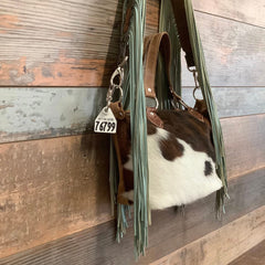 Western Mini Leather Fringe Strap 48" #76799