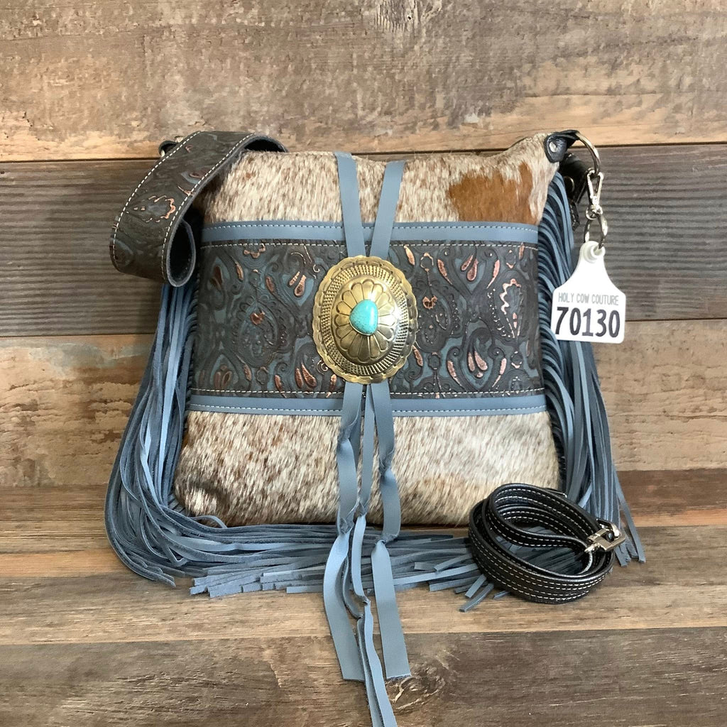 Mini Outlaw With Authentic Turquoise Silver Concho #70130