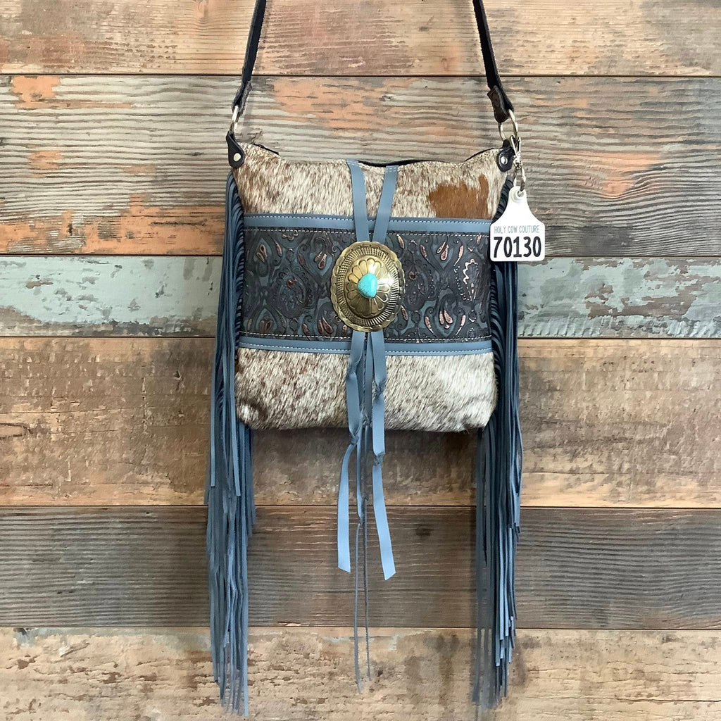 Mini Outlaw With Authentic Turquoise Silver Concho #70130