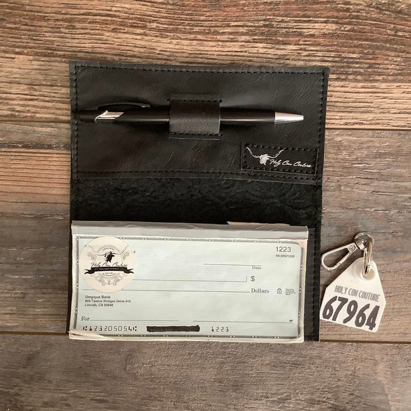 Checkbook Cover #67964
