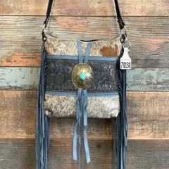 Mini Outlaw With Authentic Turquoise Silver Concho #70130