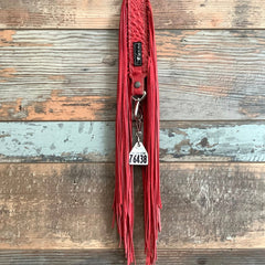 Western Mini Leather Fringe Strap 36" #76438