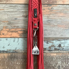 Western Mini Leather Fringe Strap 36" #76438