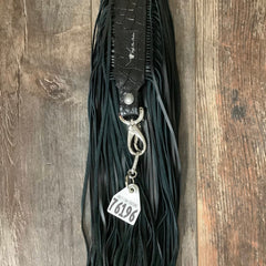Western Mini Leather Fringe Strap 36" #76196