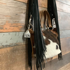 Western Mini Leather Fringe Strap 36" #76196