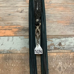 Western Mini Leather Fringe Strap 36" #76196