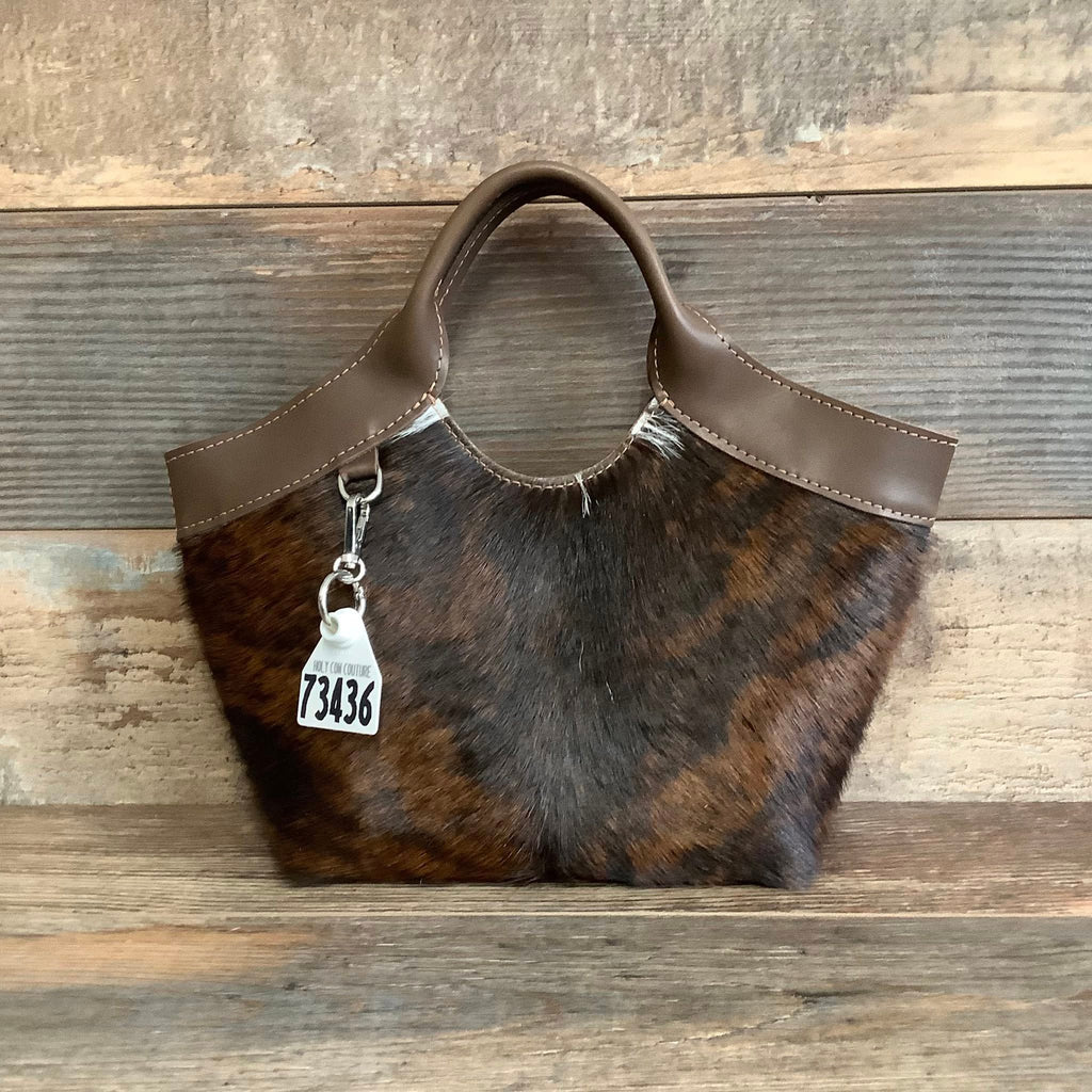 Prairie Tote Bag Mini Calf Hide #73436