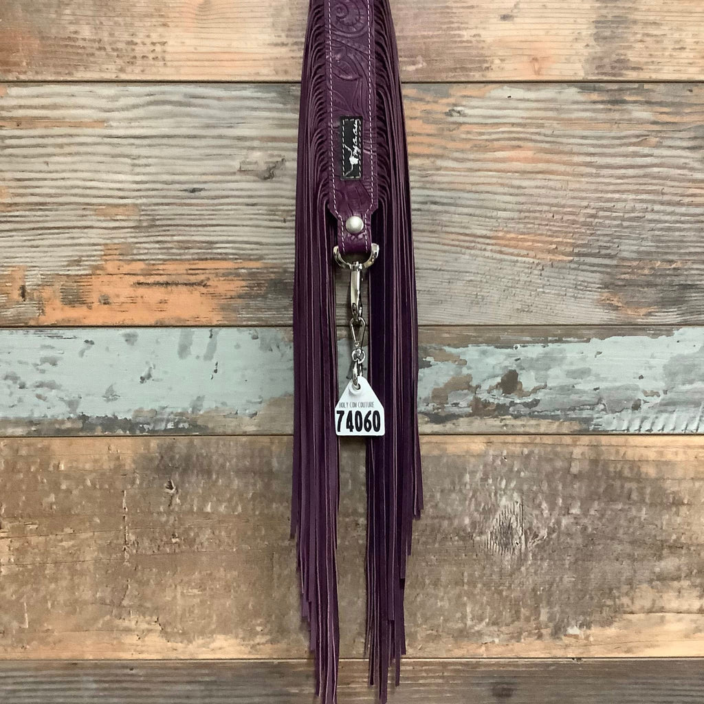 Western Mini Leather Fringe Strap 36" #74060