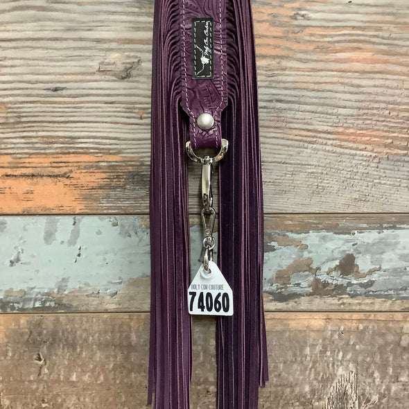 Western Mini Leather Fringe Strap 36" #74060