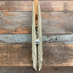 Western Mini Leather Fringe Strap 48" #73818