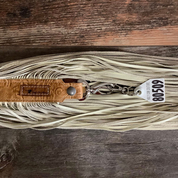 Western Skinny Fringe Strap 36" #80509