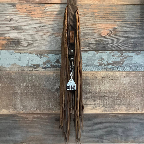 Western Skinny Fringe Strap 36" #80441