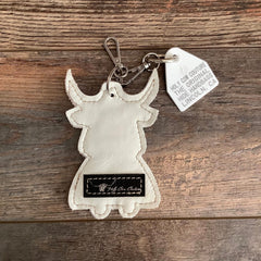 🐮 Carla the Cow Patriotic Keychain #85369 🇺🇸
