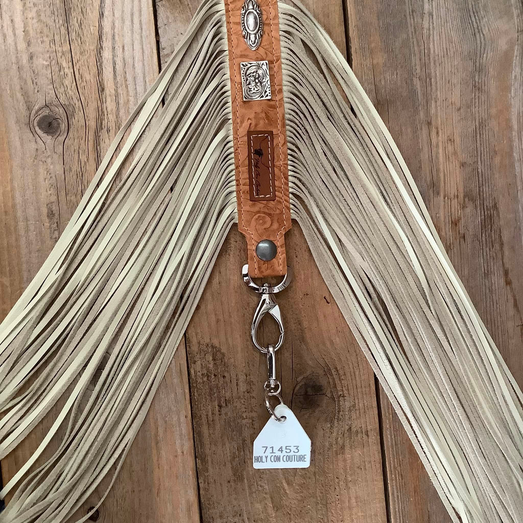Western Skinny Fringe Strap 36" #71453