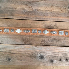 Western Skinny Fringe Strap 36" #71453
