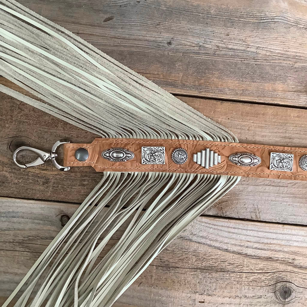 Western Skinny Fringe Strap 36" #71453