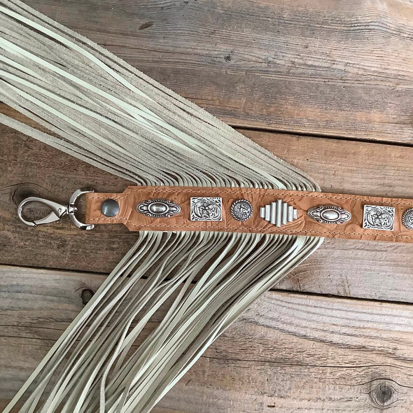 Western Skinny Fringe Strap 36" #71453