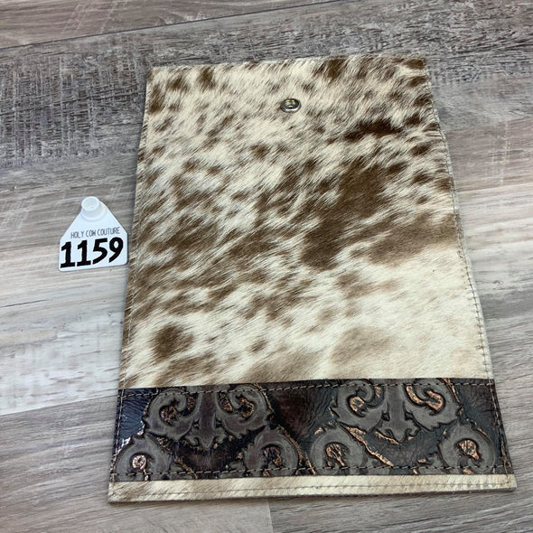 Bandit Wallet with Embossed Leather  # 1159 -sk