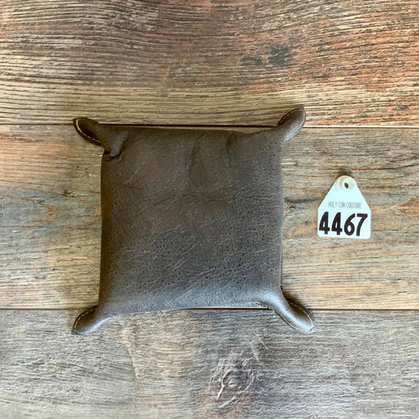Cowhide Snap Tray - #4467