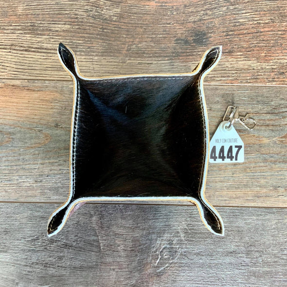 Cowhide Snap Tray - #4447