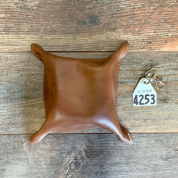 Cowhide Snap Tray - #4253