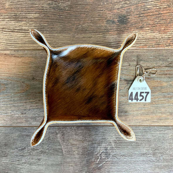 Cowhide Snap Tray - #4457