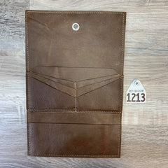 Bandit Wallet with Embossed Leather  # 1213 - sk