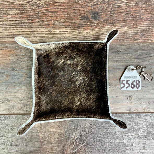 Cowhide Snap Tray - #5568