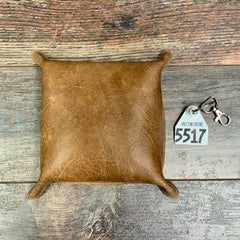 Cowhide Snap Tray - #5517