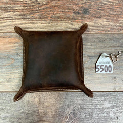 Cowhide Snap Tray - #5500