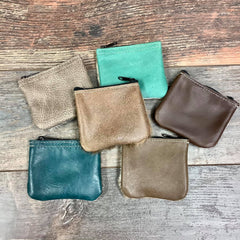 Mystery Coin Purse Cowhide