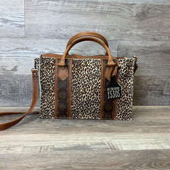 Small Town - This tote is a part of our Specialty Collection and is made with repurposed LV authentic leather   # 15305- sk