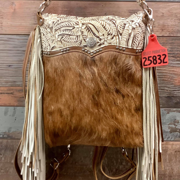 Mini Bagpack Double Fringe - #25832 Bag Drop