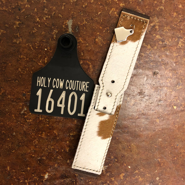 Calf Cowhide Apple Watch Band - Large #16401