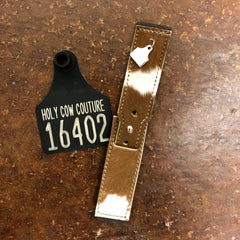 Calf Cowhide Apple Watch Band - Large #16402