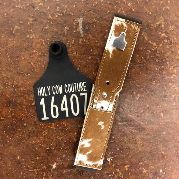 Calf Cowhide Apple Watch Band - Large #16407