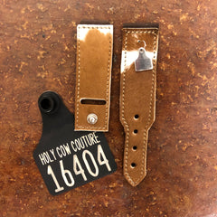 Calf Cowhide Apple Watch Band - Large #16404