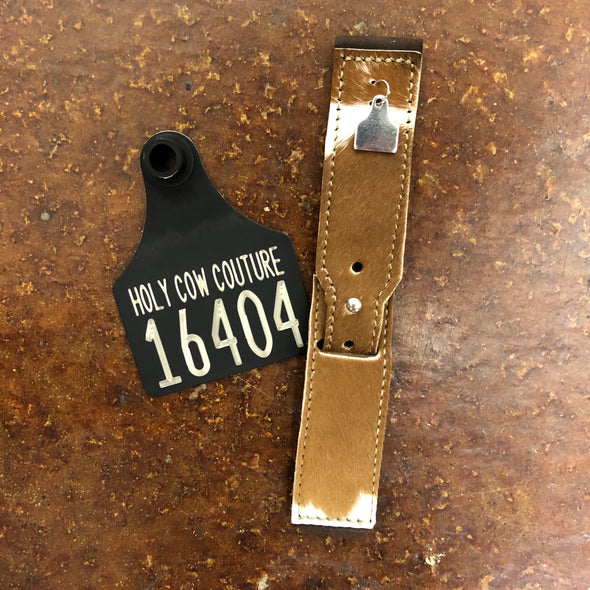 Calf Cowhide Apple Watch Band - Large #16404