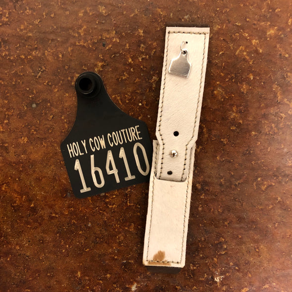 Calf Cowhide Apple Watch Band - Large #16410