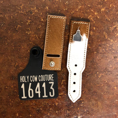 Calf Cowhide Apple Watch Band - Large #16413