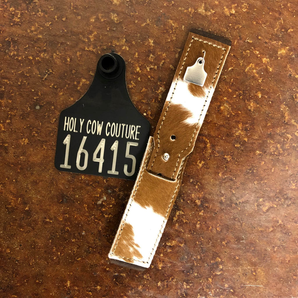 Calf Cowhide Apple Watch Band - Large #16415