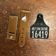 Calf Cowhide Apple Watch Band - Small #16419