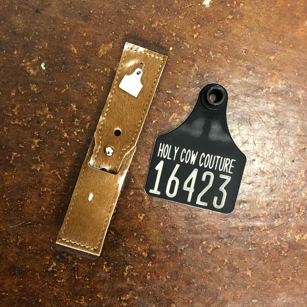 Calf Cowhide Apple Watch Band - Small #16423