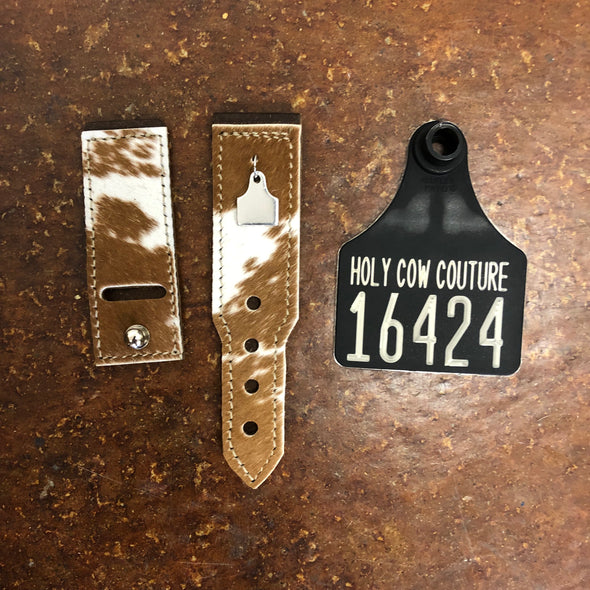 Calf Cowhide Apple Watch Band - Small #16424