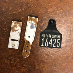 Calf Cowhide Apple Watch Band - Small #16425