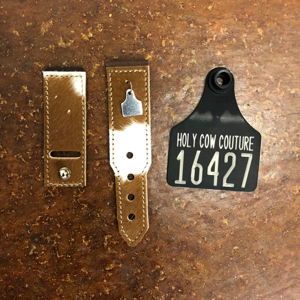 Calf Cowhide Apple Watch Band - Small #16427
