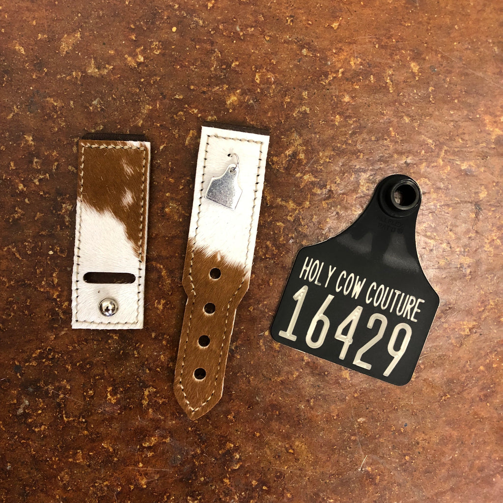Calf Cowhide Apple Watch Band - Small #16429