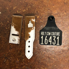 Calf Cowhide Apple Watch Band - Small #16431