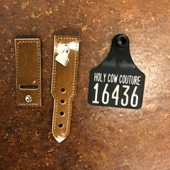 Calf Cowhide Apple Watch Band - Small #16436